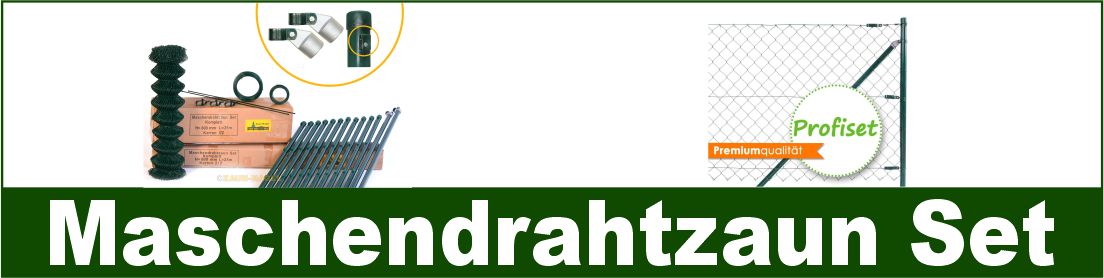 Maschendraht Zaun Set`s von Zaun Nagel