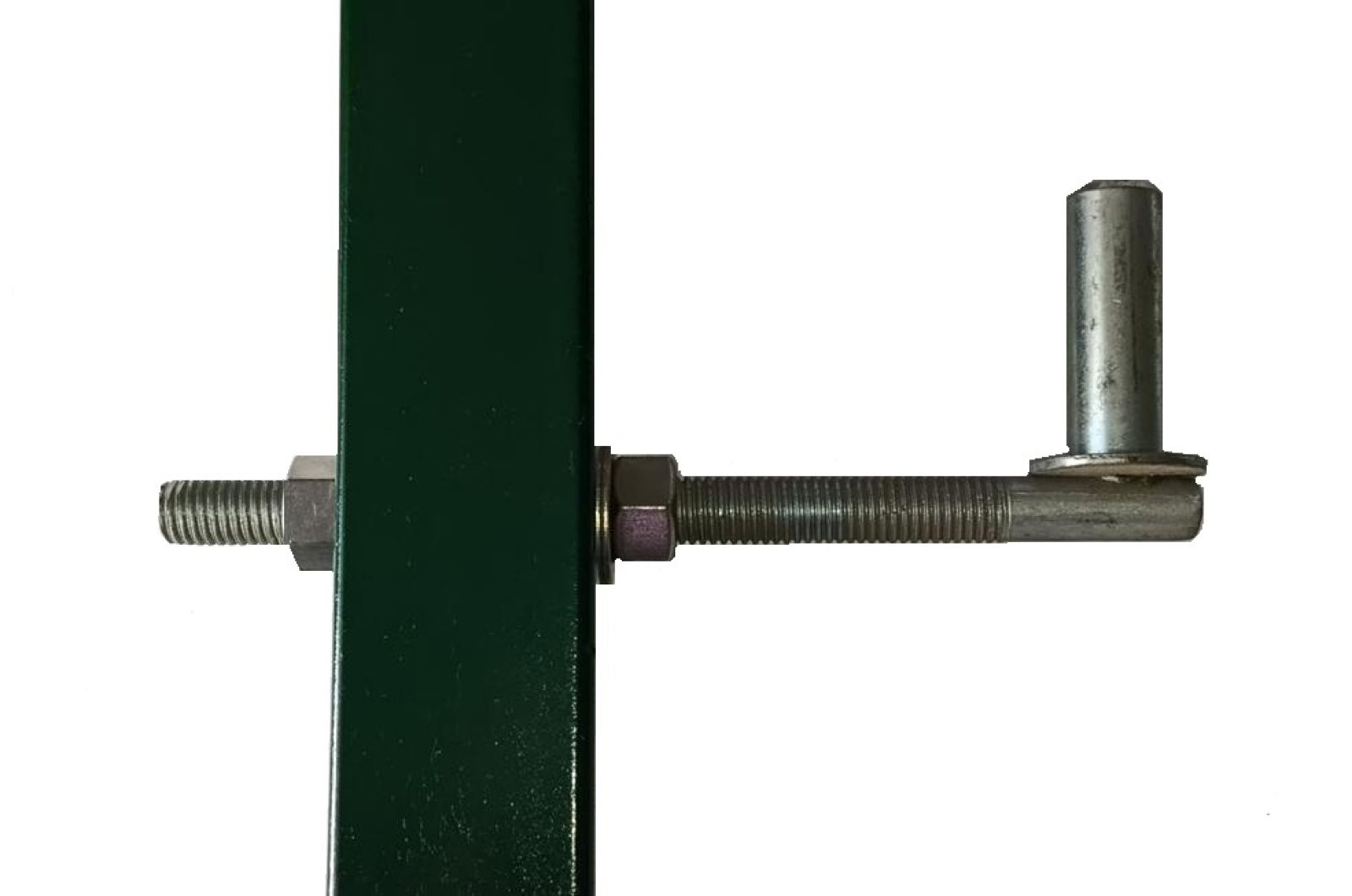 Preview: Gewindekloben Set - Verzinkt - Länge 90mm - Dorndurchmesser 16mm