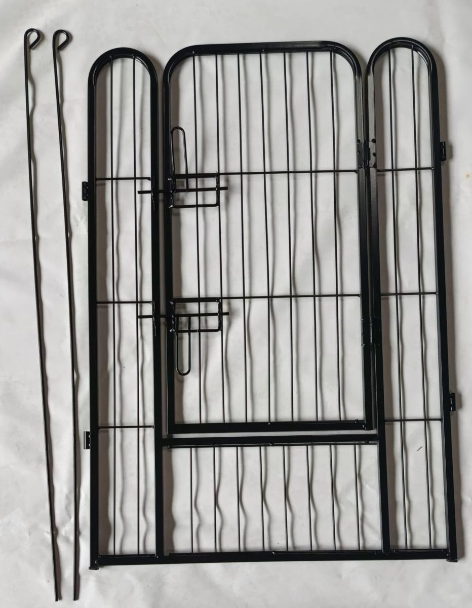 Welpenauslauf Kleintiergehege 12-teilig 80 cm hoch