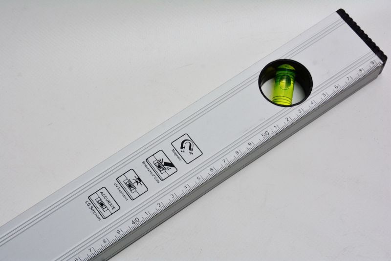 ALU Magnet - Wasserwaage 60 cm Pfostenwaage