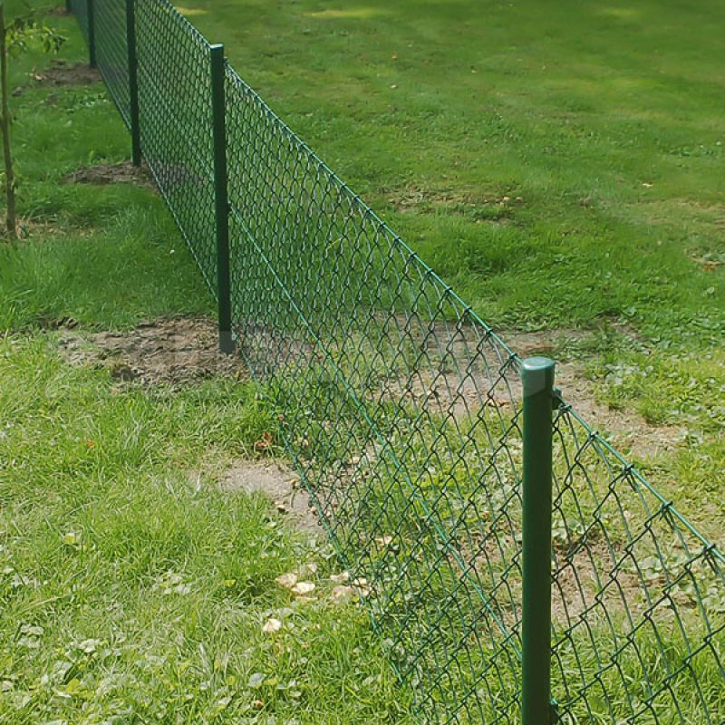 ☺ Einschlagpfosten für Maschendrahtzaun H= 125 cm inkl-Bodenhülse Zäune Zaun 