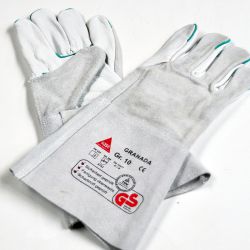 Schweißerhandschuhe Lederhandschuhe mit Langschaft Gr. 10