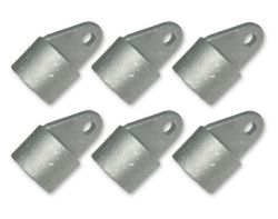 Strebenkappe aus Aluminium - Paket á 6 Stk.